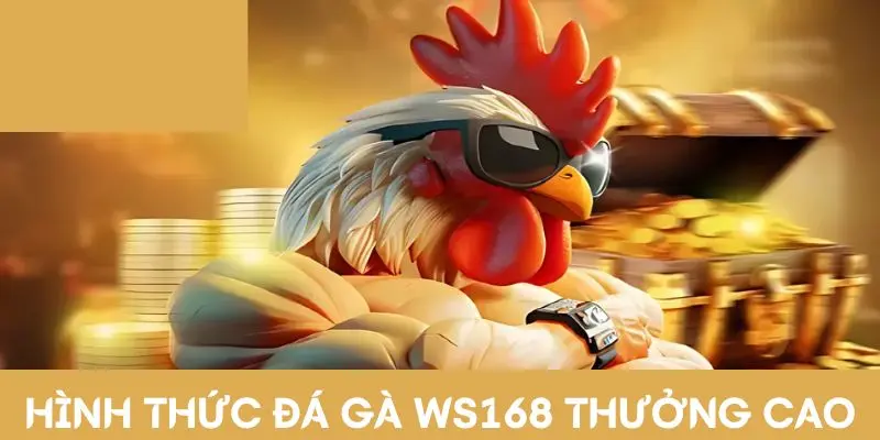 Hình thức đá gà WS168 thưởng cao